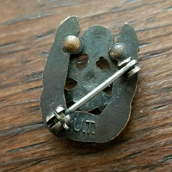 Vintage U.S. Army Civil Service 10 year pin enamel - Picture 4 of 4